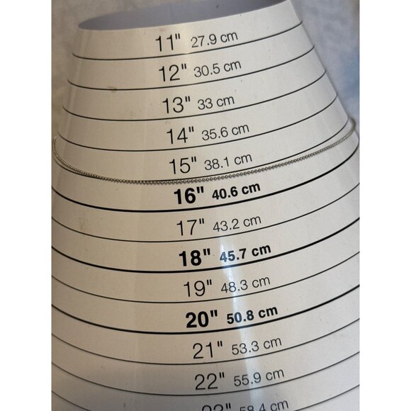 Simple Silver Chain Necklace - Picture 2 of 5